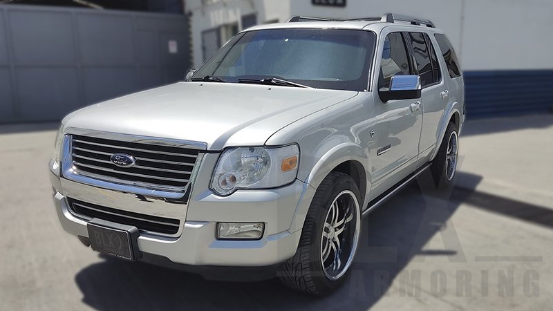 2009 FORD EXPLORER BLINDAJE NIVEL 3 PLUS